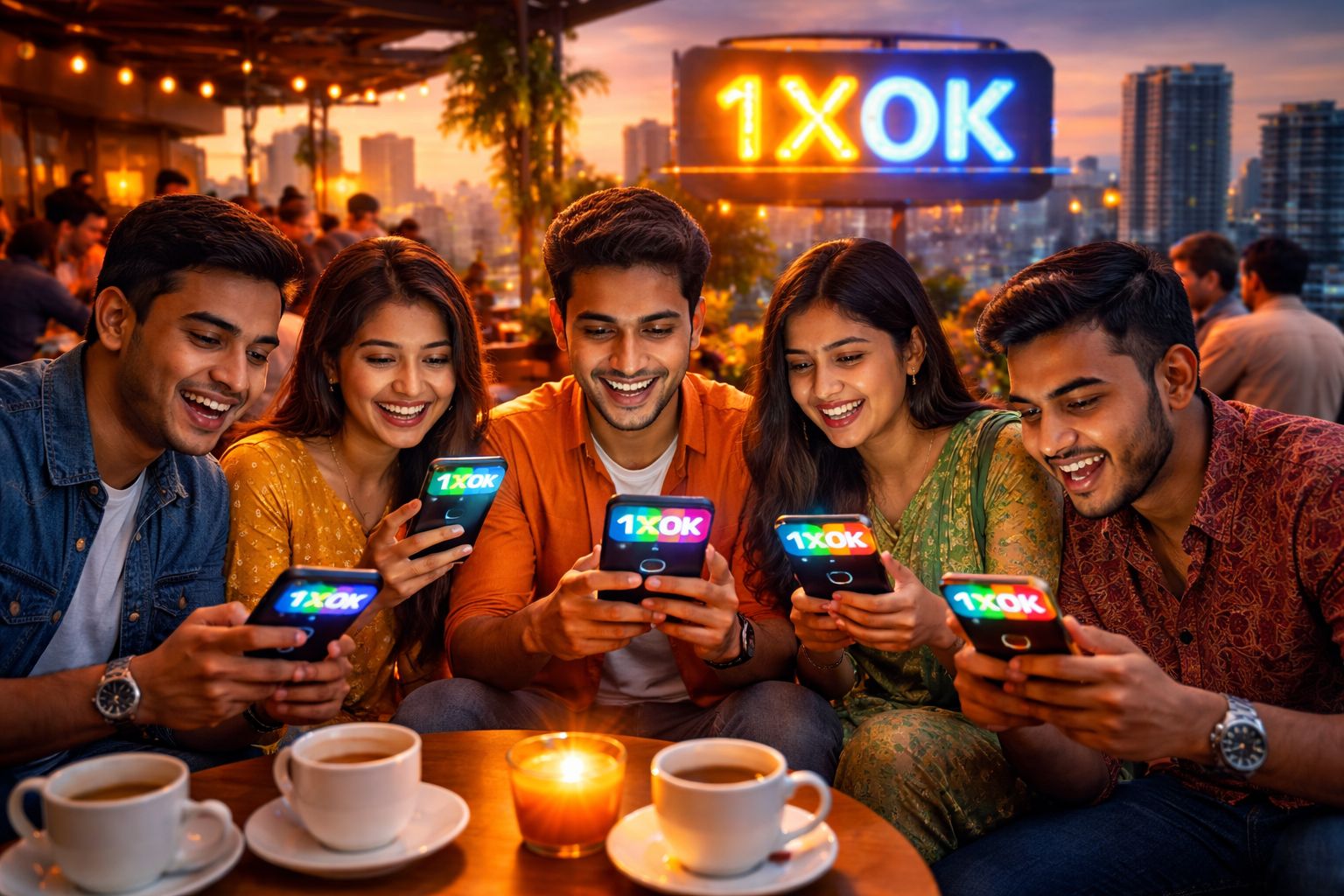 Bangladeshi players celebrating exclusive Telegram rewards on mobile phones